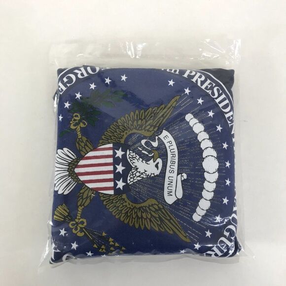 Vintage 54th Presidential Inauguration Shirt XL Bush / Cheney Adult Navy Blue - Picture 10 of 10